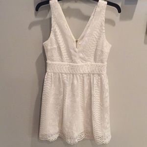 White lace sundress